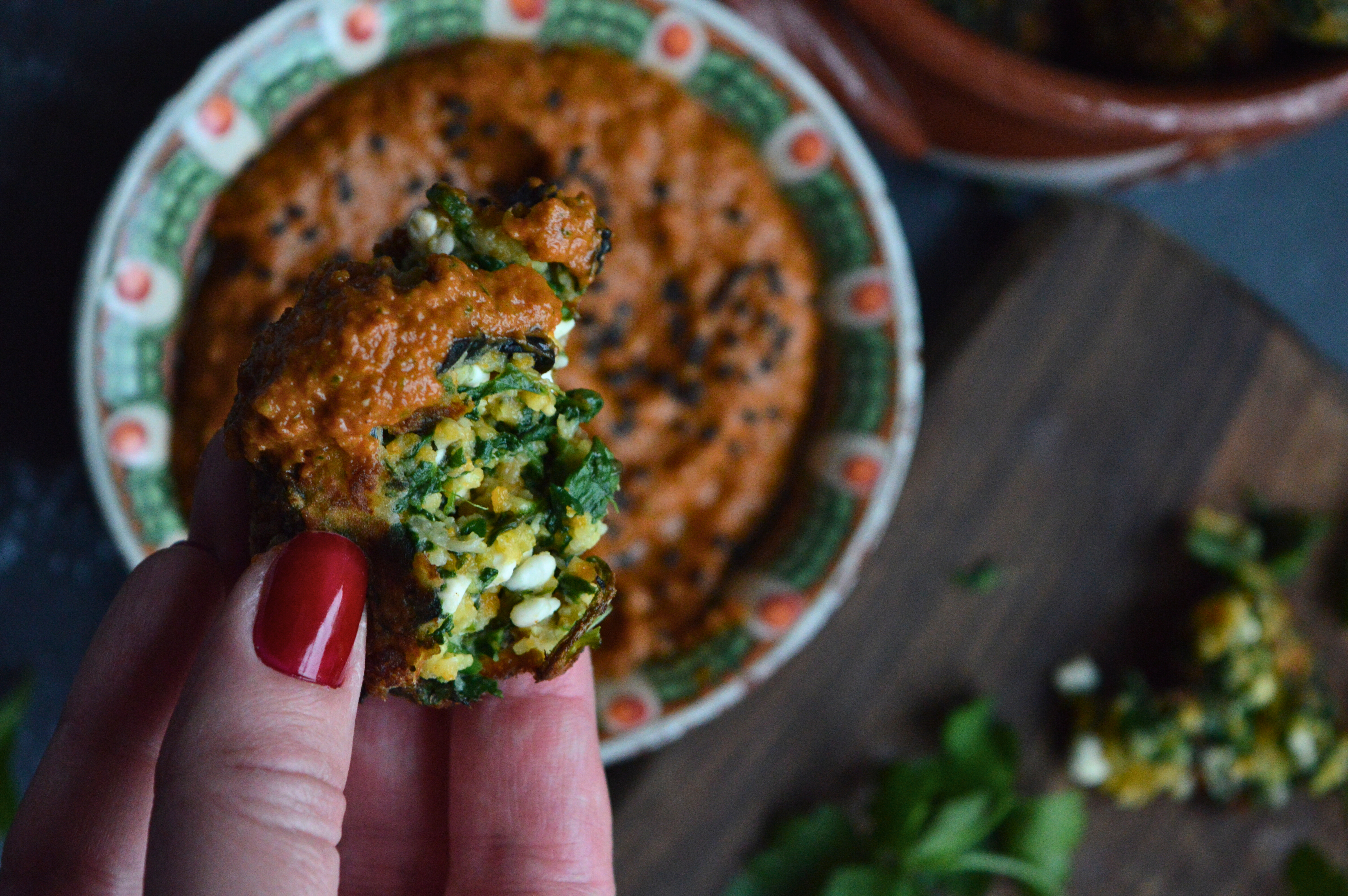 Spring Spinach Meatballs
