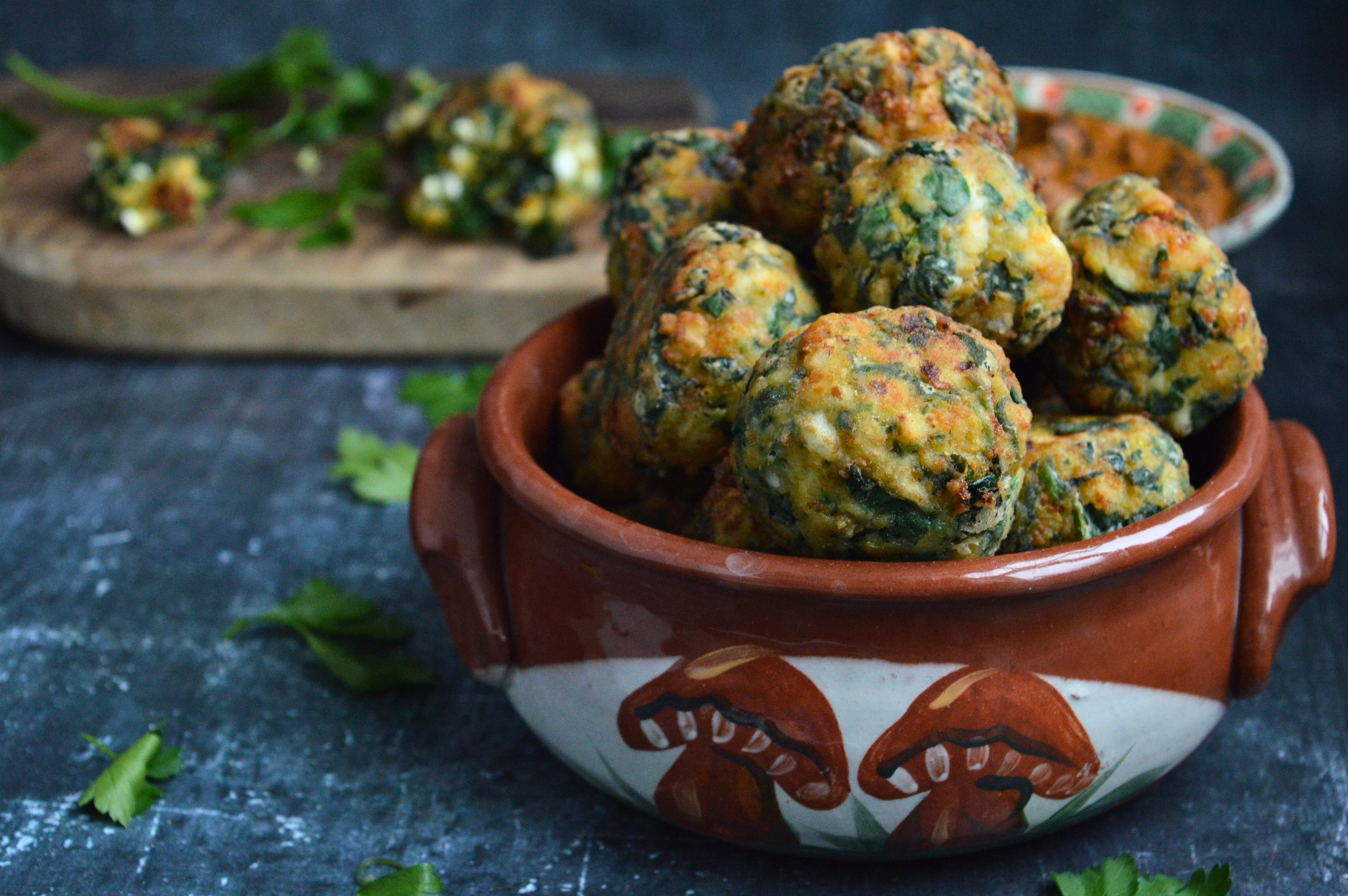 Spring Spinach Meatballs
