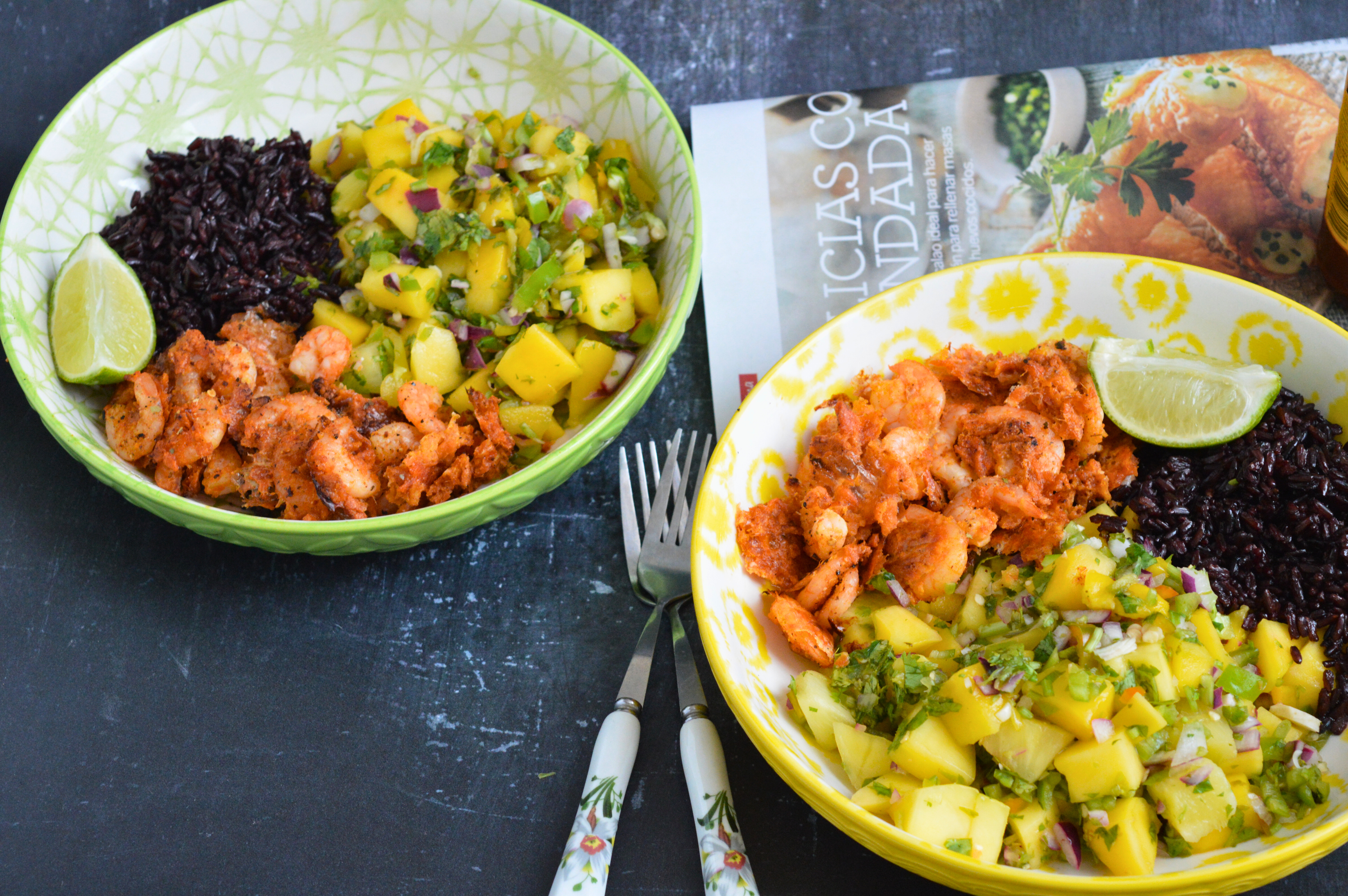Takis Shrimp Bowls