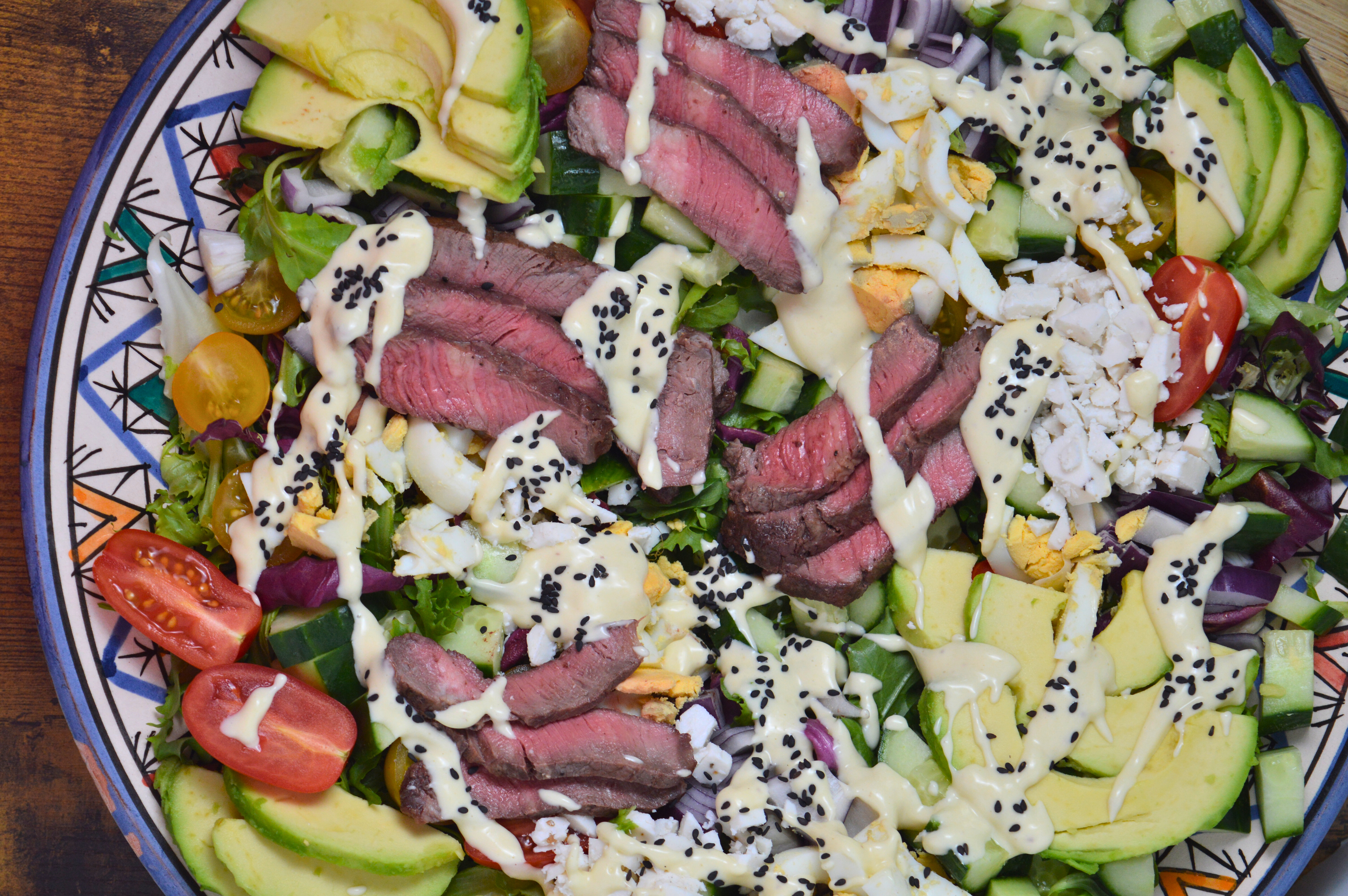 Chopped Steak Salad