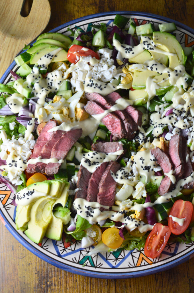 Chopped Steak Salad