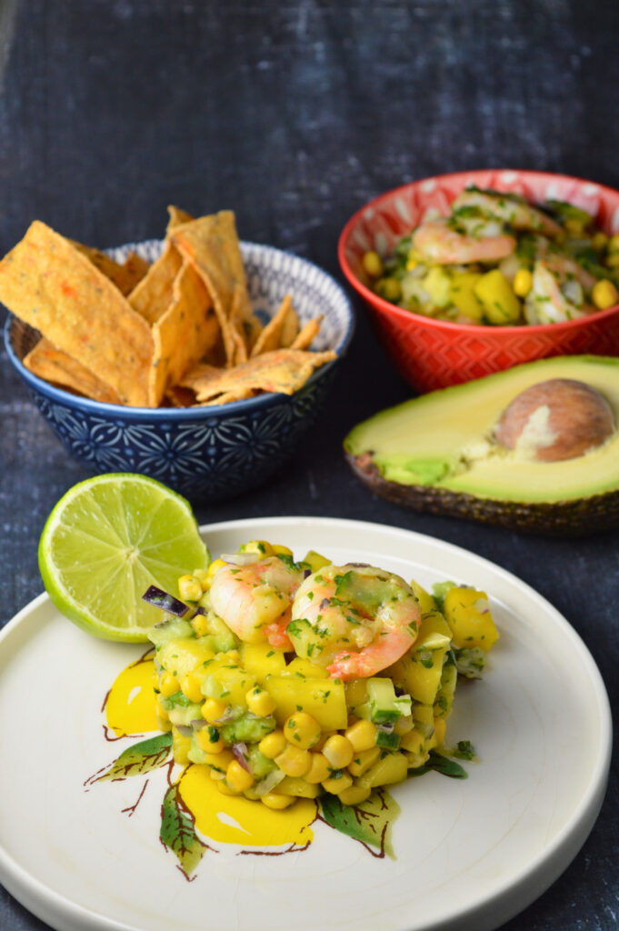 Mango Shrimp Salad
