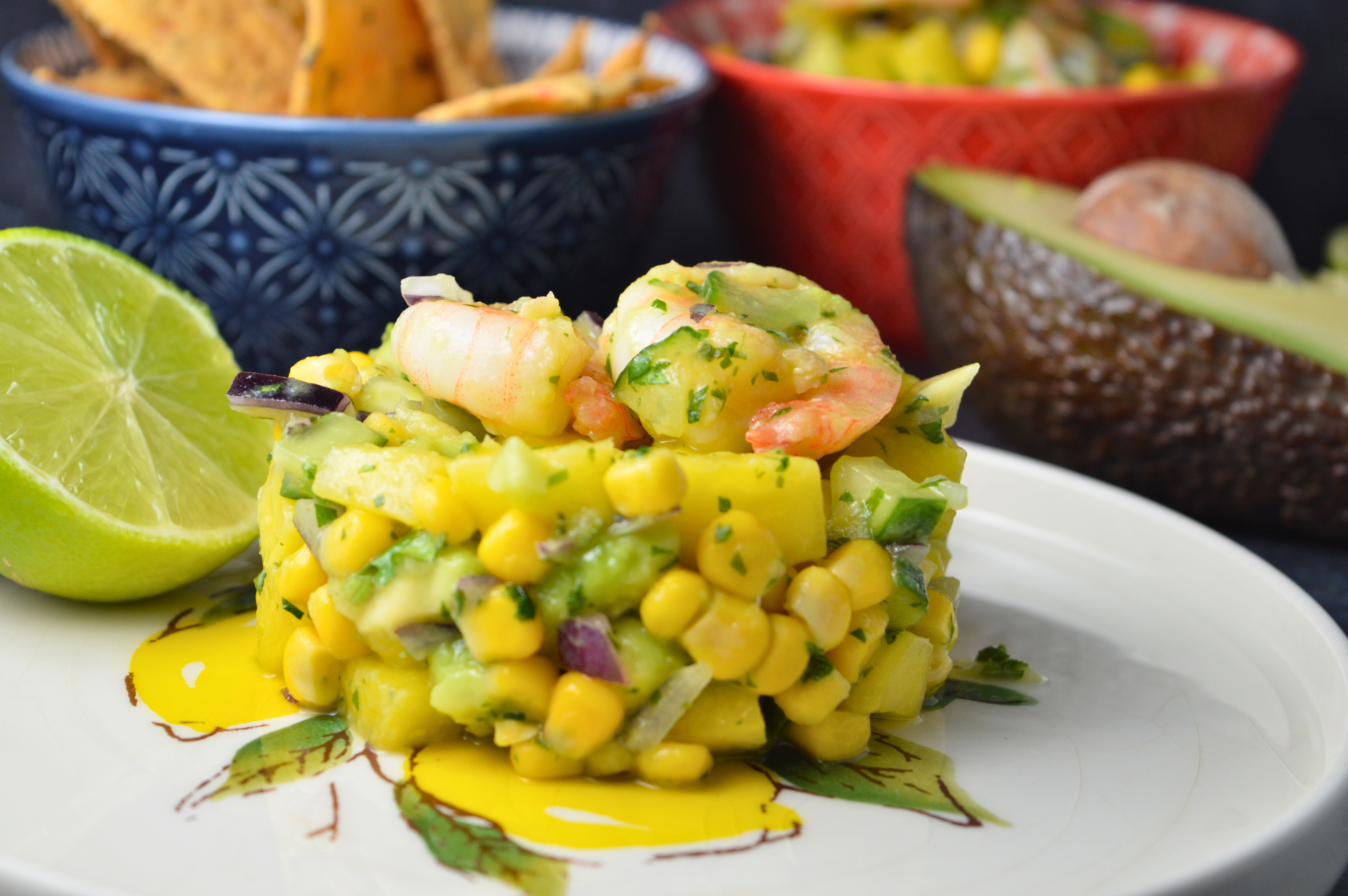 Mango Shrimp Salad