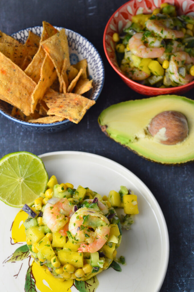 Mango Shrimp Salad