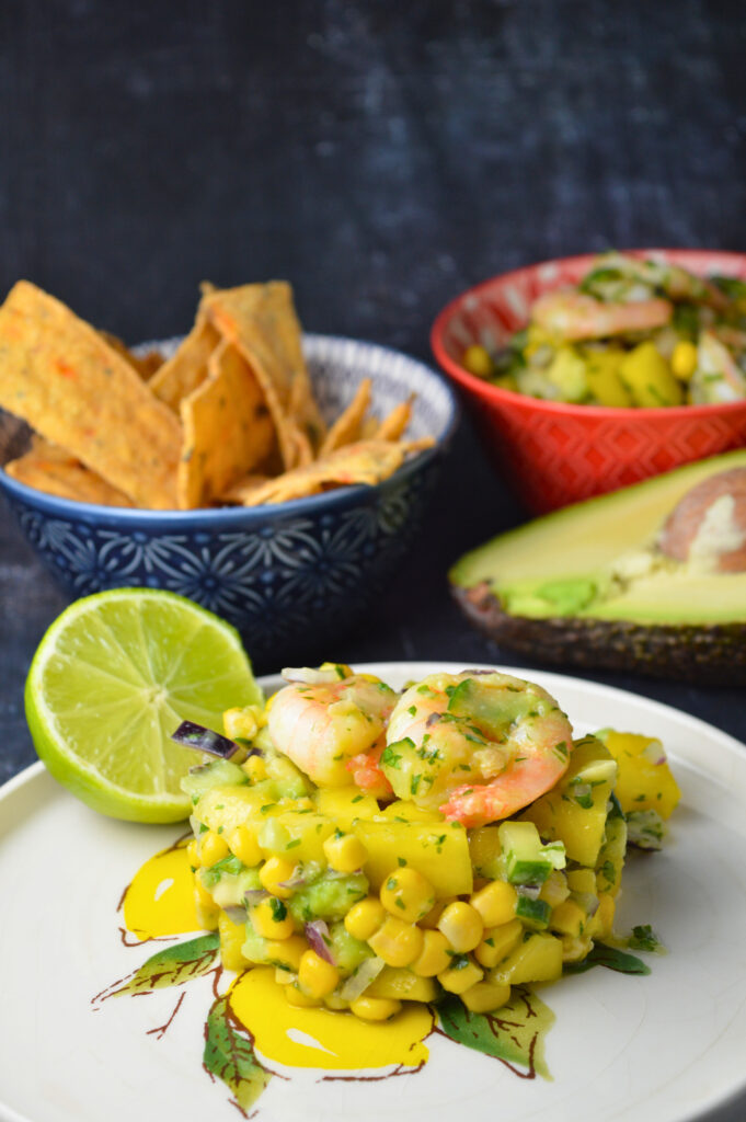 Mango Shrimp Salad