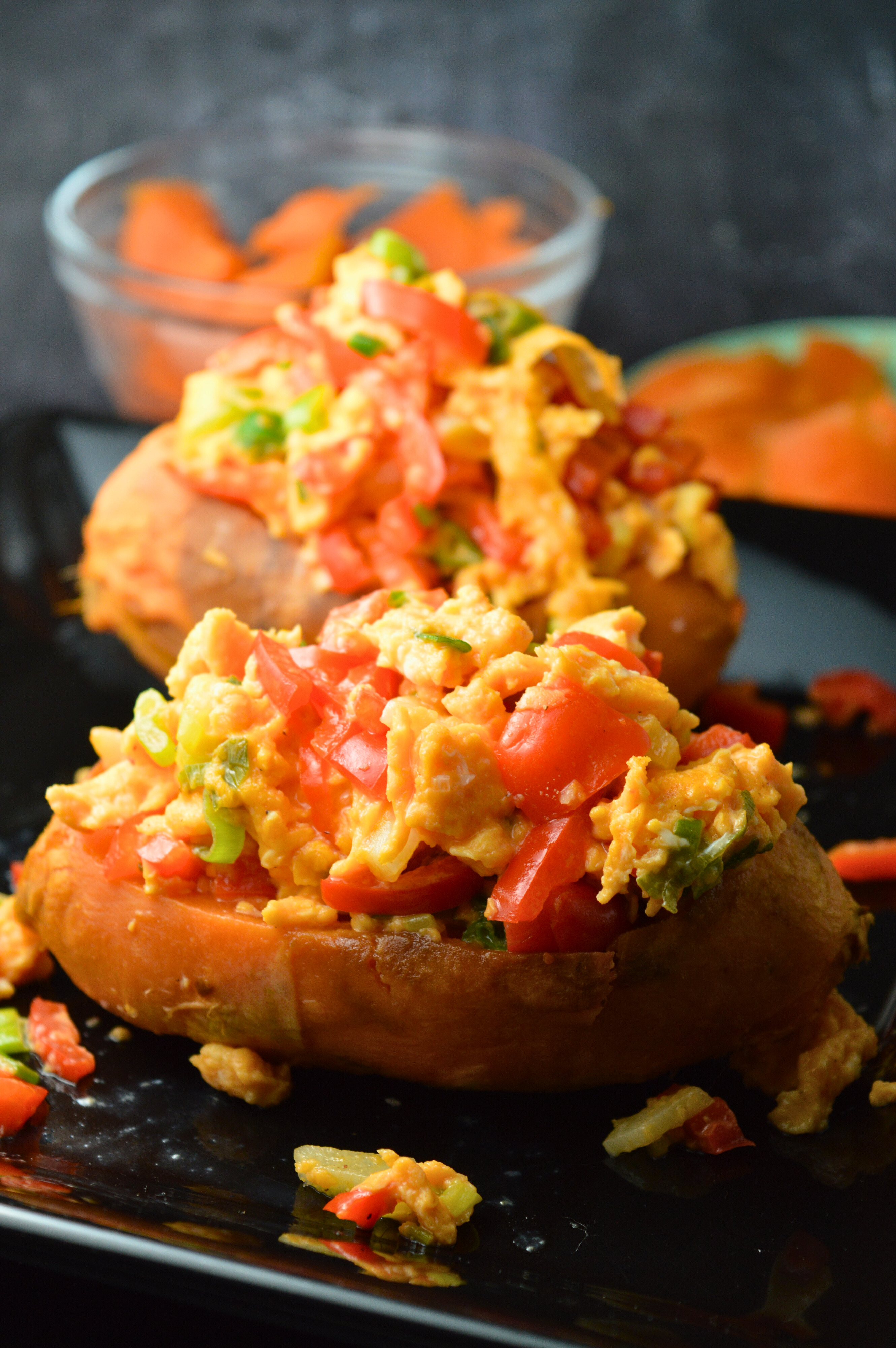 Protein-Packed Stuffed Sweet Potatoes