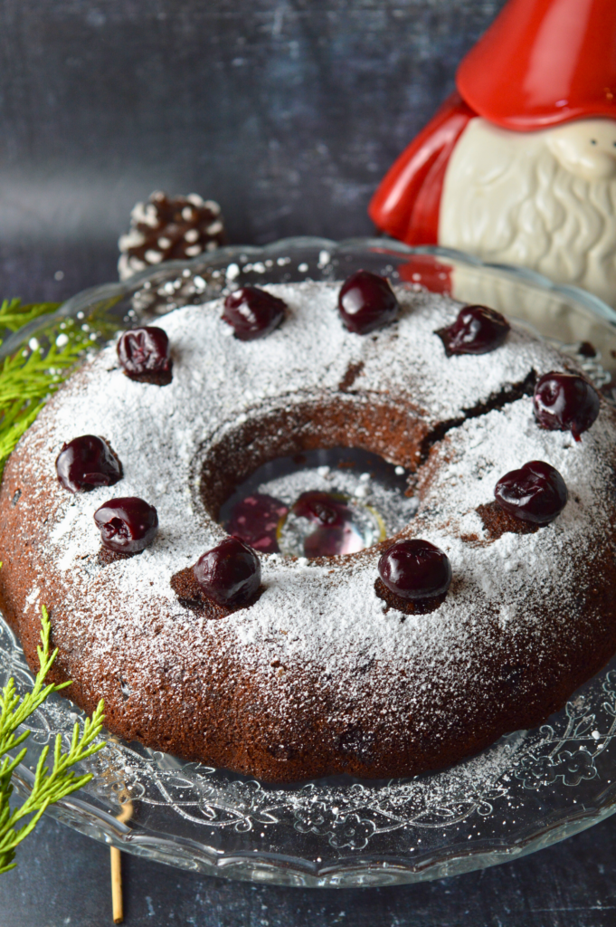 Cherry & Dark Chocolate Cake